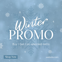 Winter Season Promo Instagram Post Design
