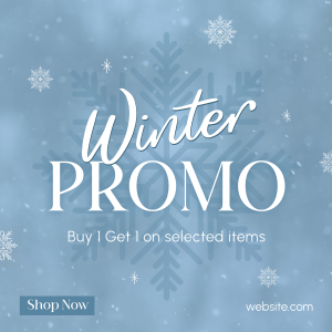 Winter Season Promo Instagram post Image Preview