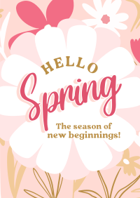 Spring Has Sprung Flyer Image Preview