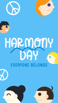 Harmony Day Diversity Facebook Story Design