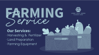Farm Quality Service Facebook Event Cover Design