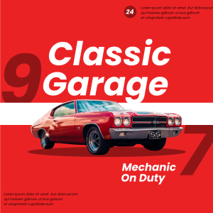 Classic Garage Instagram post Image Preview