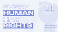 Every Human Has Rights Facebook event cover Image Preview