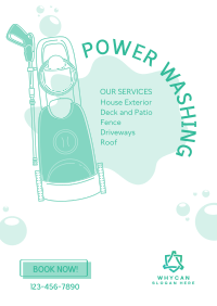 Super Power washing Flyer Image Preview