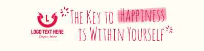 Happiness Within Yourself LinkedIn banner