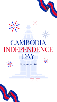 Cambodia Independence Festival YouTube Short Design
