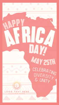 Africa Day Greeting TikTok Video Design