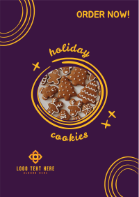 Christmas Cookie Day Flyer Design
