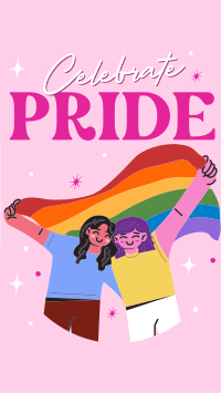 Pride Month Celebration TikTok video Image Preview