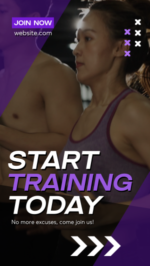 Train Your Body Now Instagram story Image Preview