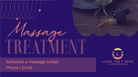 Spa Massage Treatment Facebook event cover Image Preview