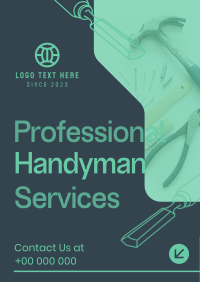 Professional Handyman Services Poster Preview