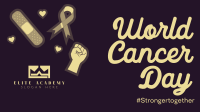 Cancer Day Stickers Facebook event cover Image Preview