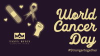 Cancer Day Stickers Facebook Event Cover Image Preview