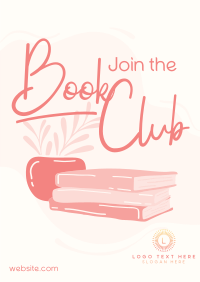 Bibliophile Club Poster Design