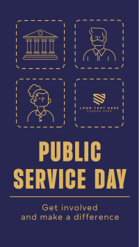 Public Service Day YouTube short Image Preview