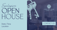 Elegant Open House Facebook ad Image Preview