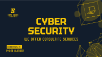 Cyber Security Consultation Facebook Event Cover Design