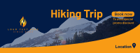 Hiking Trip Facebook cover Image Preview
