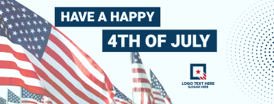 Have A  Happy 4th Of July Facebook cover Image Preview