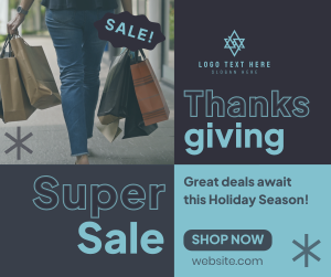 Super Sale this Thanksgiving Facebook post Image Preview