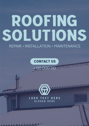 Professional Roofing Solutions Flyer Image Preview