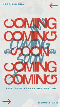 Contemporary Coming Soon Instagram Reel Image Preview