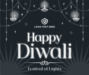 Celebration of Diwali Facebook post Image Preview