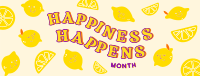 Happy Lemons Facebook Cover Design
