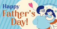 Father's Day Greeting Facebook Ad Design