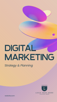 Digital Marketing Plan Instagram story Image Preview