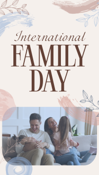 Floral Family Day Instagram Story Design