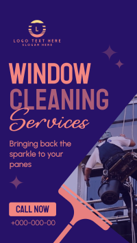 Sparkling Window Cleaning Instagram story Image Preview