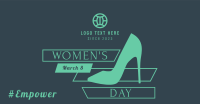 Women's Day Stiletto Facebook Ad Design