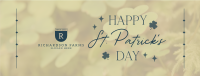 St. Patrick's Day Elegant Facebook Cover Image Preview