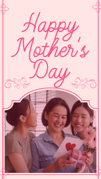 Elegant Mother's Day Greeting YouTube short Image Preview