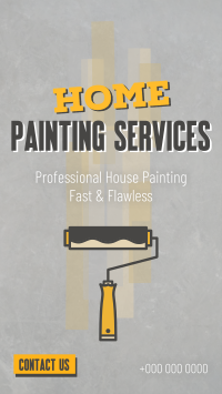 Home Painting Services Instagram story Image Preview