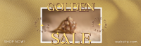 Jewelry Sale Linen Twitter Header Image Preview