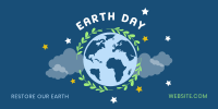 Restore Earth Day Twitter post Image Preview