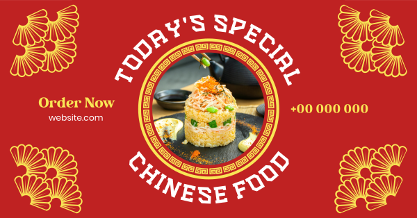Lunar Food Special Facebook Ad Design