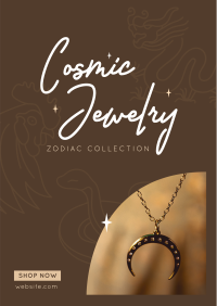 Cosmic Zodiac Jewelry  Poster Image Preview