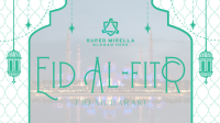 Eid Al Fitr Prayer Facebook Event Cover Design