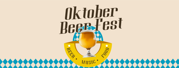 Diamond Oktober Fest Facebook Cover Design