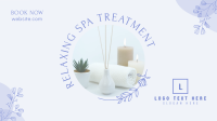 Spa Treatment Facebook Event Cover Design