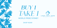 World Pride Sydney Promo Twitter Post Design