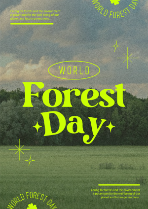 World Forest Day  Flyer Image Preview