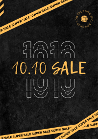 10.10 Sale Tape Poster Image Preview