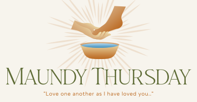 Maundy Thursday Facebook ad Image Preview