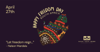 South African Freedom Day Facebook Ad Design