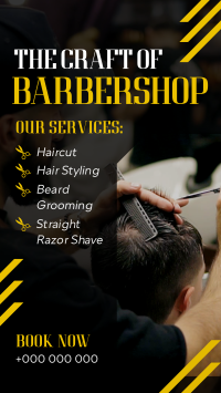 Grooming Barbershop Instagram Reel Image Preview